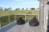 Bean bags on the Deck